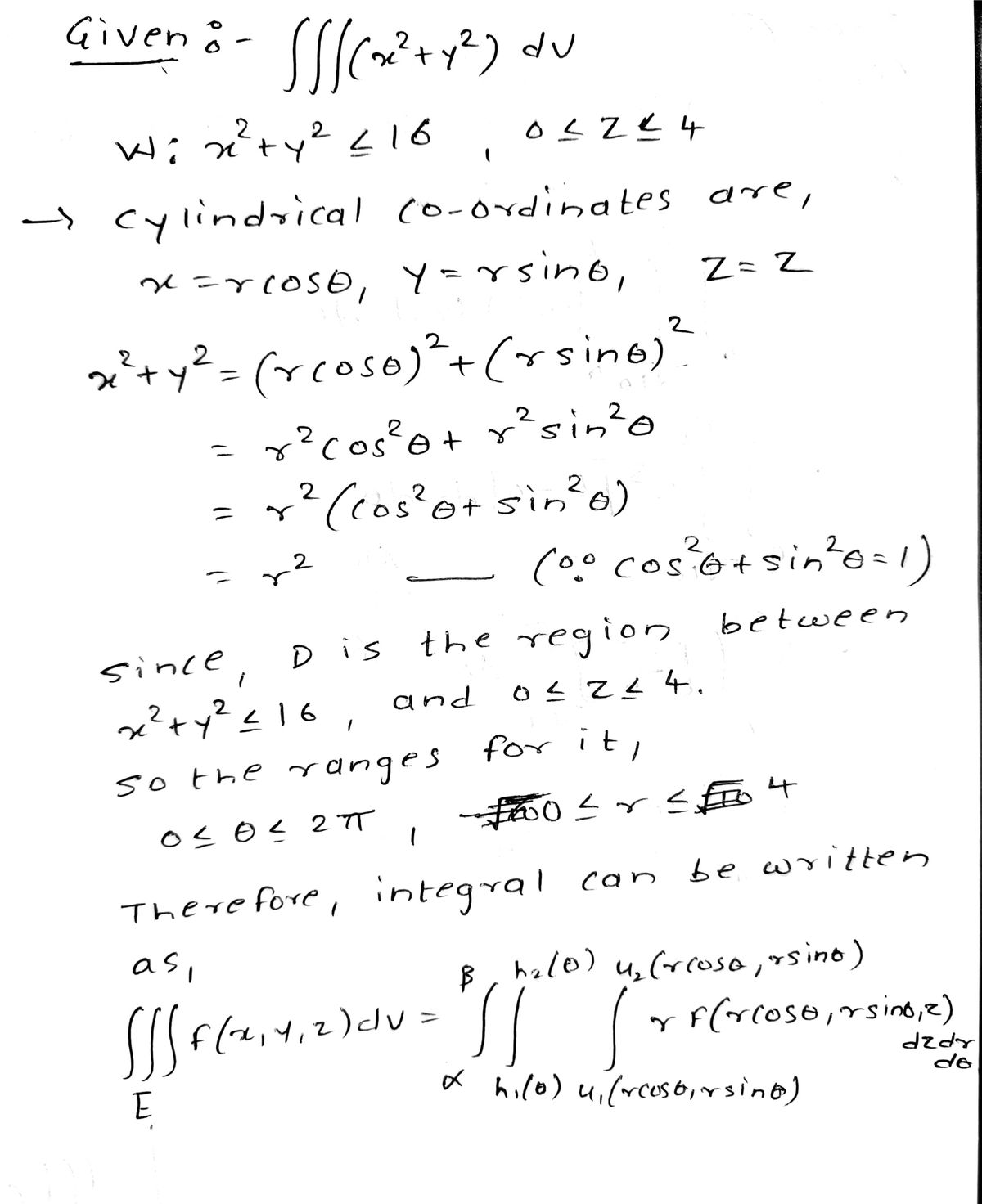 Calculus homework question answer, step 1, image 1